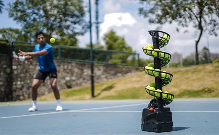 maquina lanzapelotas de tenis para niños y principiantes